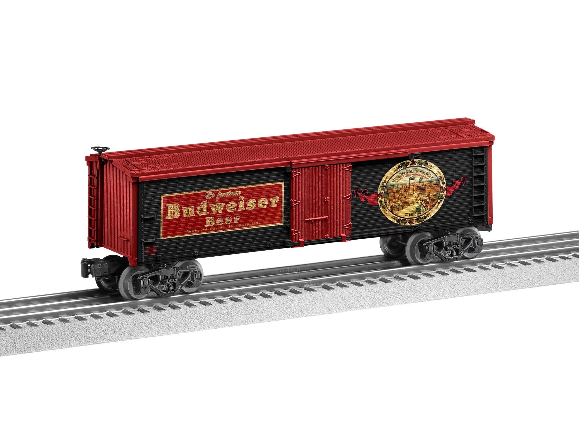 Lionel 2028220 O Gauge Anheuser Busch Brewing Reefer 1 Lionel 2028220 O Gauge Anheuser Busch Brewing Reefer