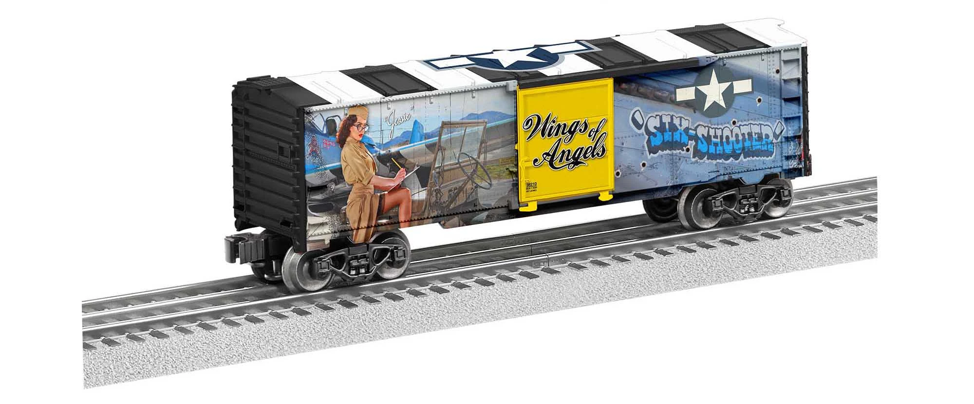 Lionel 2038220 O Gauge Boxcar Wings Of Angels Jessie Ray 2 Lionel 2038220 O Gauge Boxcar Wings Of Angels Jessie Ray - Image 2
