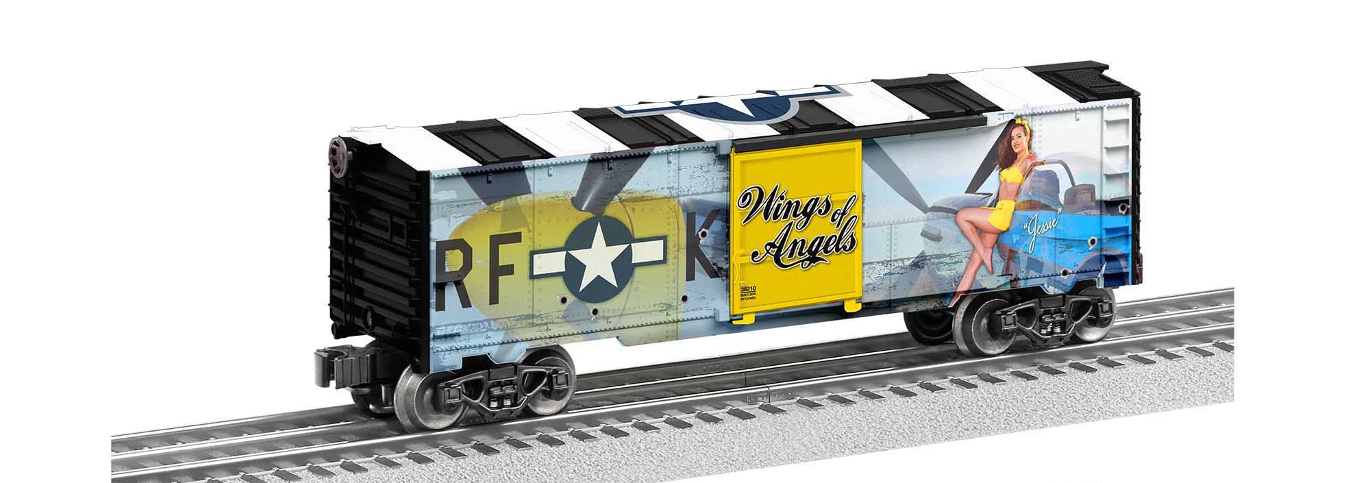 Lionel 2038220 O Gauge Boxcar Wings Of Angels Jessie Ray 1 Lionel 2038220 O Gauge Boxcar Wings Of Angels Jessie Ray