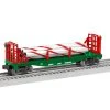 Lionel 2128050 O Gauge Candy Cane Flatcar