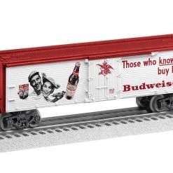 Lionel 2128120 O Gauge Anheuser Busch Those Who Know Bud Reefer