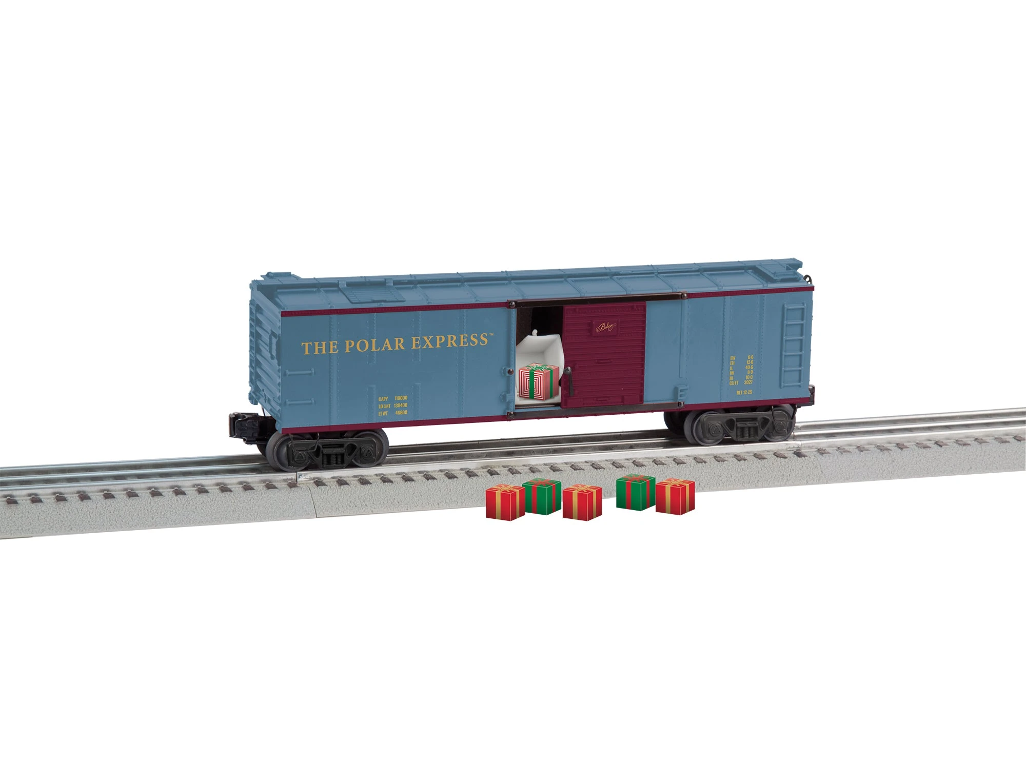 Lionel 2128240 O Gauge The Polar Express™ Operating Present Boxcar 1 Lionel 2128240 O Gauge The Polar Express™ Operating Present Boxcar