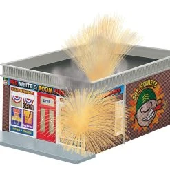 Lionel 2129030 O Gauge Sgt Stumpy's Red White And Boom Fireworks Store (Plug - Expand - Play)