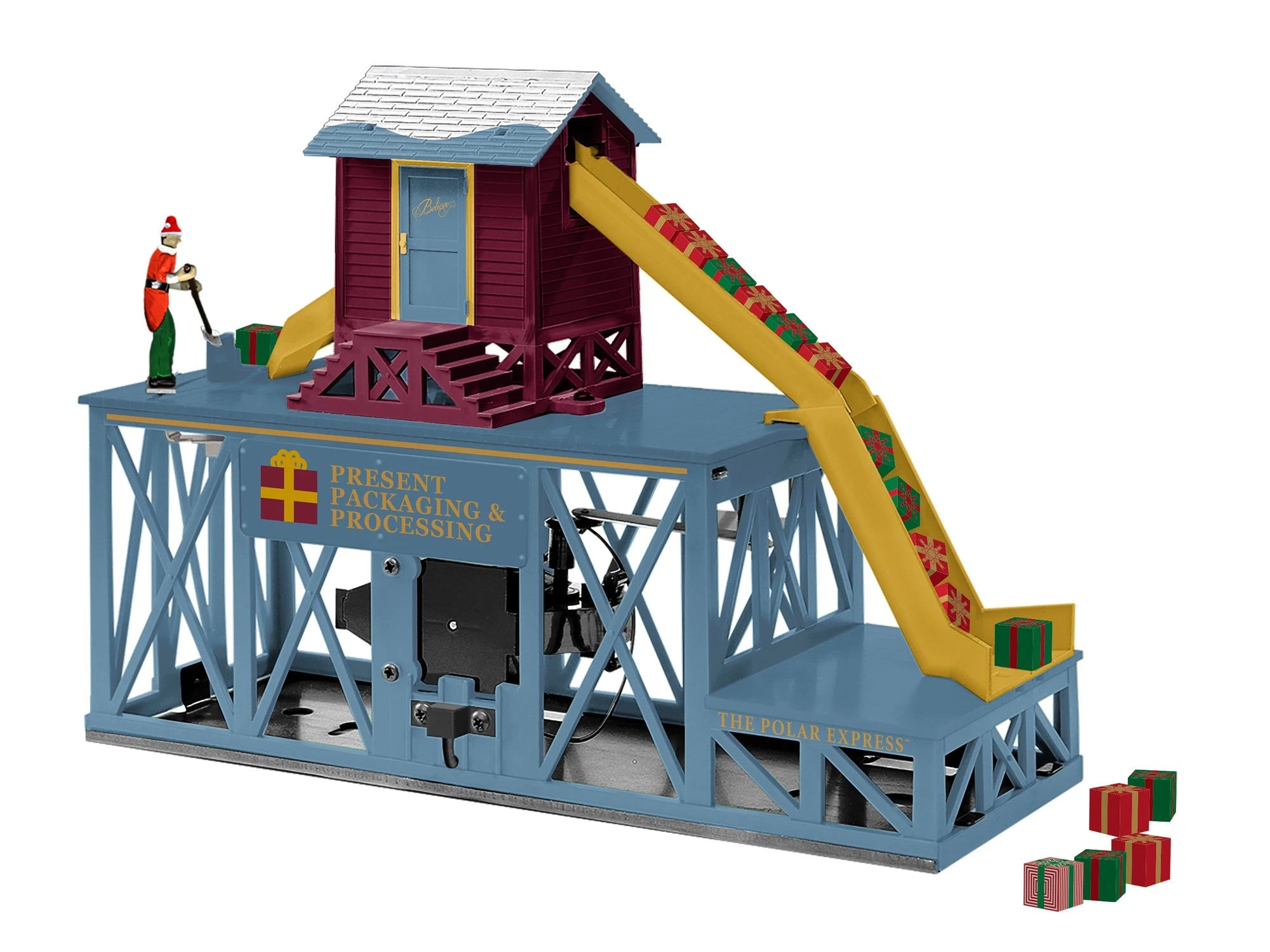 Lionel 2129070 O Gauge The Polar Express™ Present Chute Station (Plug - Expand - Play) 1 Lionel 2129070 O Gauge The Polar Express™ Present Chute Station (Plug - Expand - Play)