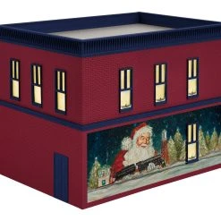 Lionel 2129090 O Gauge Angela Trotta Thomas Christmas Hobby Store Building -Lionel shop lionel 2129090 o gauge angela trotta thomas christmas hobby store building 3 1