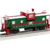 Lionel 2226200 O Gauge Cupola Caboose North Pole Central 2521 With CupolaCam