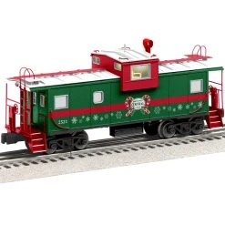 Lionel 2226200 O Gauge Cupola Caboose North Pole Central 2521 With CupolaCam