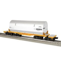 Lionel 2226440 O Scale LEGACY Union Pacific Rocket Booster Empty Flatcar 5 Pack