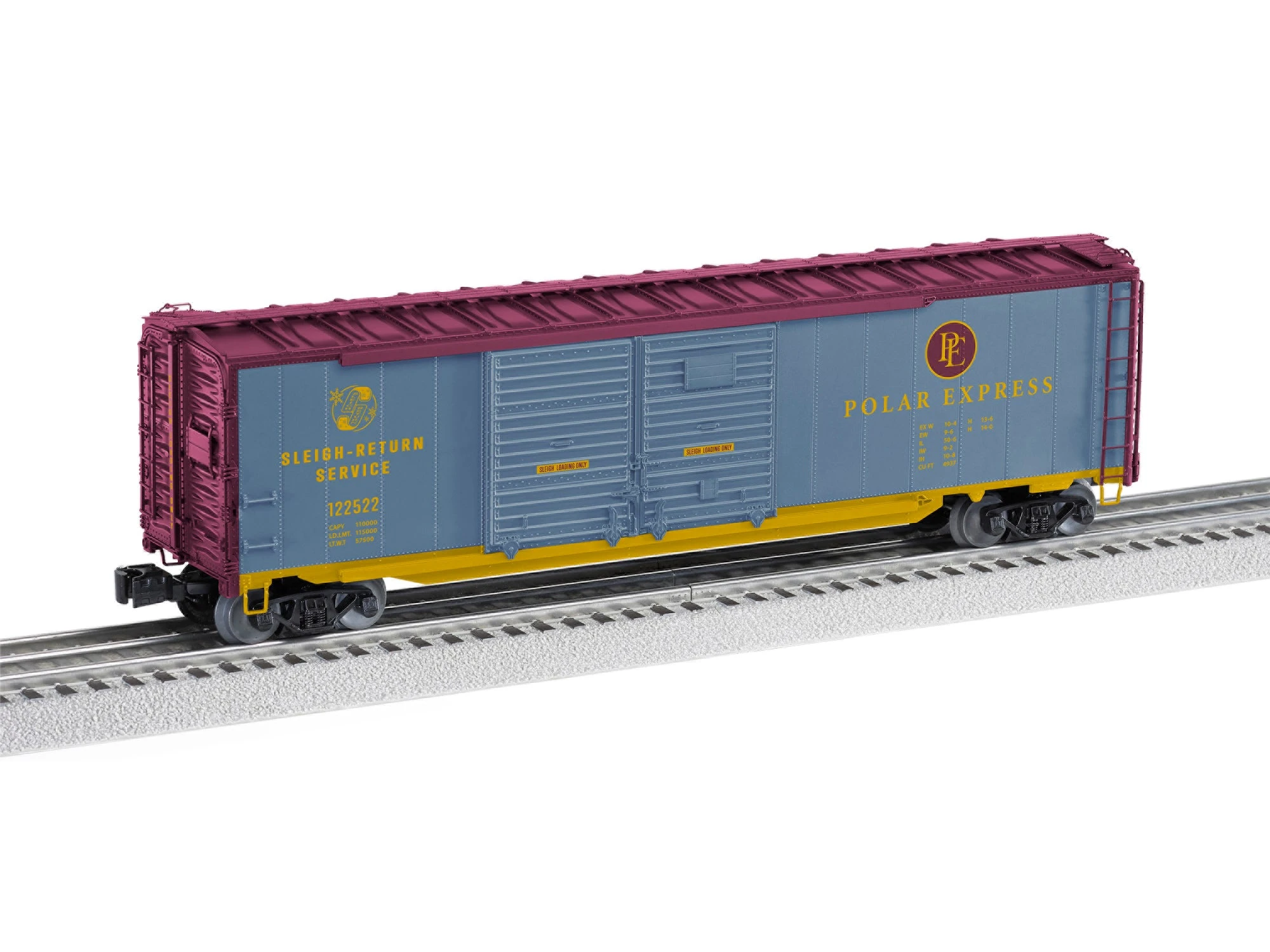 Lionel 2226560 O Gauge Polar Express™ End Door Boxcar 1 Lionel 2226560 O Gauge Polar Express™ End Door Boxcar