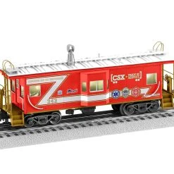 Lionel 2226760 O Scale Bay Window Caboose CSX Fire