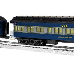 Lionel 2227360 O Scale LEGACY 21" Passenger Car CSX Business Train 2 Pack BTO