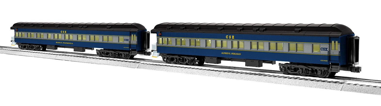 Lionel 2227360 O Scale LEGACY 21" Passenger Car CSX Business Train 2 Pack BTO 1 Lionel 2227360 O Scale LEGACY 21" Passenger Car CSX Business Train 2 Pack BTO