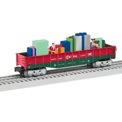 Lionel 2228130 O Gauge Christmas Chasing Gondola