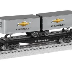 Lionel 2228450 O Gauge Chevy Flatcar With Piggyback Trailers