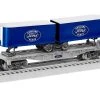 Lionel 2228470 O Gauge Ford Flatcar With Piggyback Trailers
