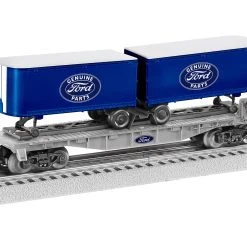 Lionel 2228470 O Gauge Ford Flatcar With Piggyback Trailers