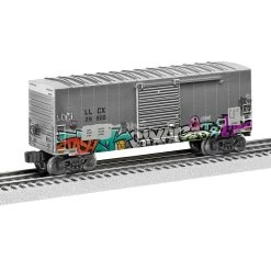 Lionel 2228500 O Gauge Boxcar With Graffiti LLCX 28500