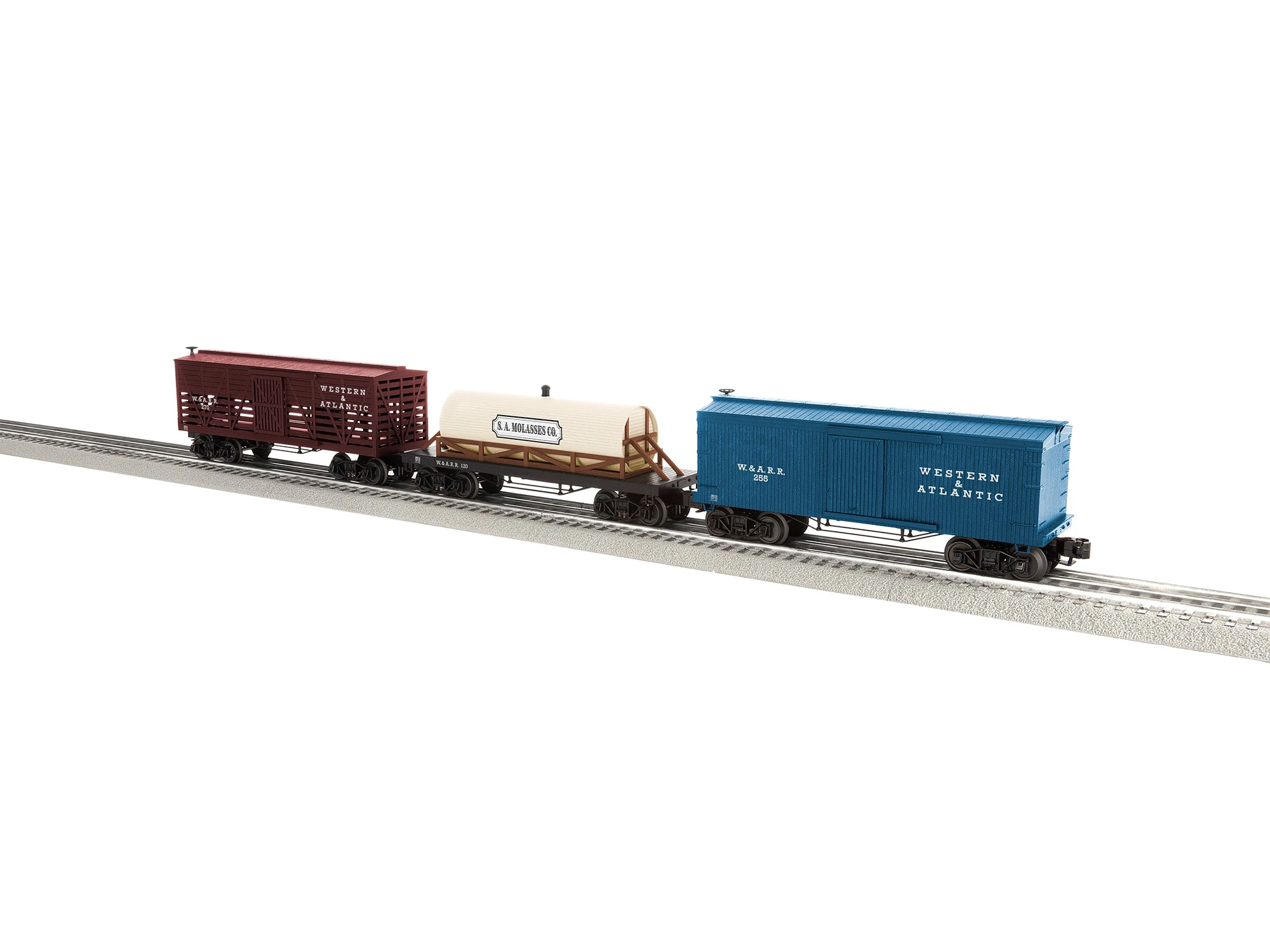 Lionel 2228510 O Gauge Western & Atlantic Freight Car Expansion Set 1 Lionel 2228510 O Gauge Western & Atlantic Freight Car Expansion Set