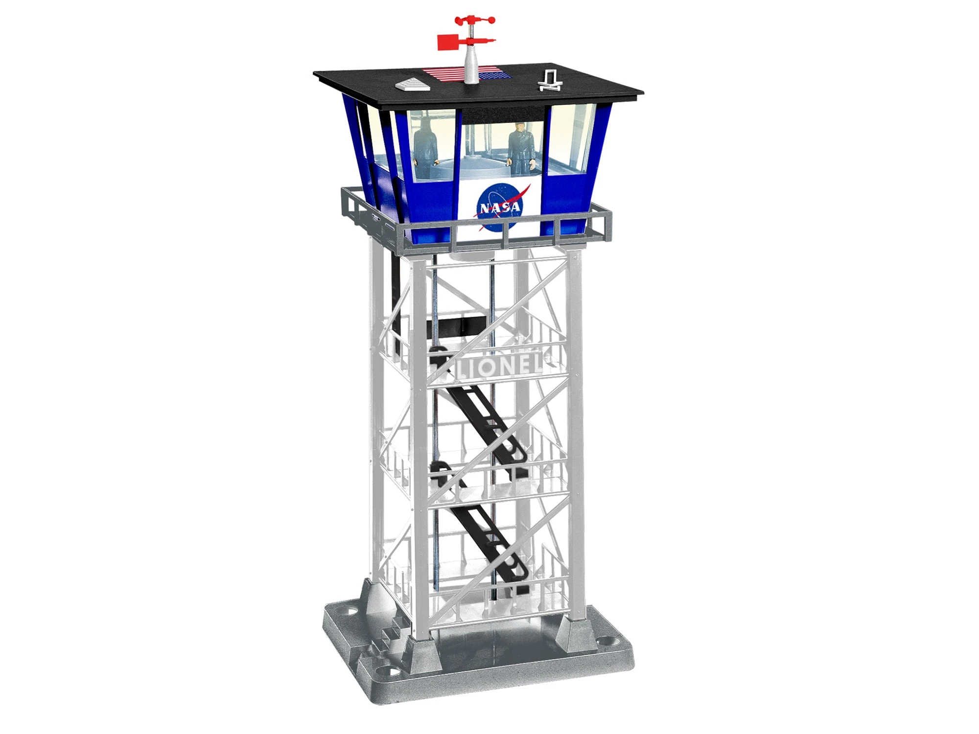 Lionel 2229040 O Gauge NASA Mission Control Tower 1 Lionel 2229040 O Gauge NASA Mission Control Tower