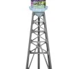 Lionel 2229270 O Gauge Industrial Water Tower With Graffiti (Plug-Expand-Play)