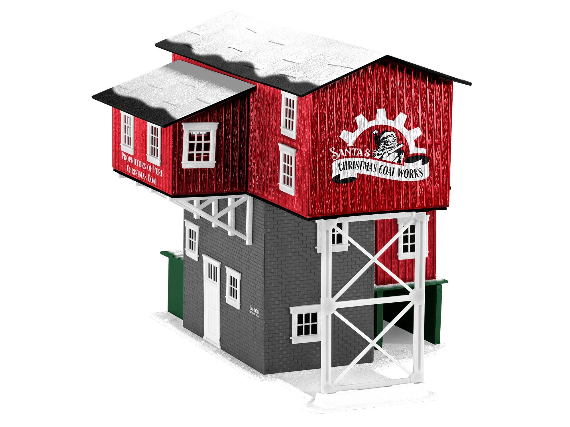 Lionel 2229320 O Gauge Christmas Coal Works Lighted Coaling Station (Plug-Expand-Play) 1 Lionel 2229320 O Gauge Christmas Coal Works Lighted Coaling Station (Plug-Expand-Play)