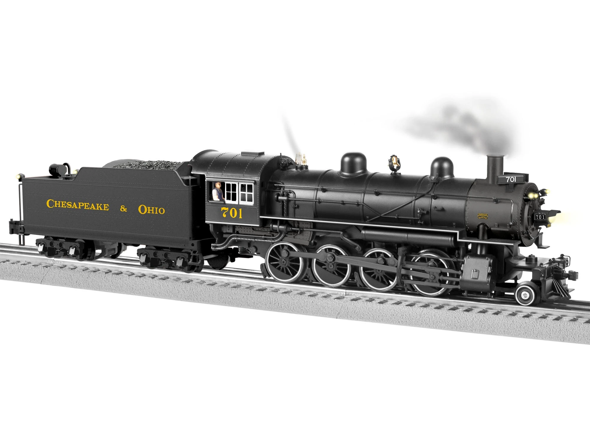 Lionel 2231100 O Scale LEGACY 2-8-0 Steam Locomotive Chesapeake & Ohio C&O 701 (BTO) 1 Lionel 2231100 O Scale LEGACY 2-8-0 Steam Locomotive Chesapeake & Ohio C&O 701 (BTO)