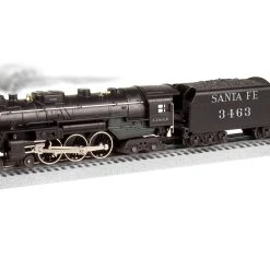Lionel 2232030 O Gauge LionChief 2.0 4-6-4 Hudson Steam Loco Santa Fe 3463