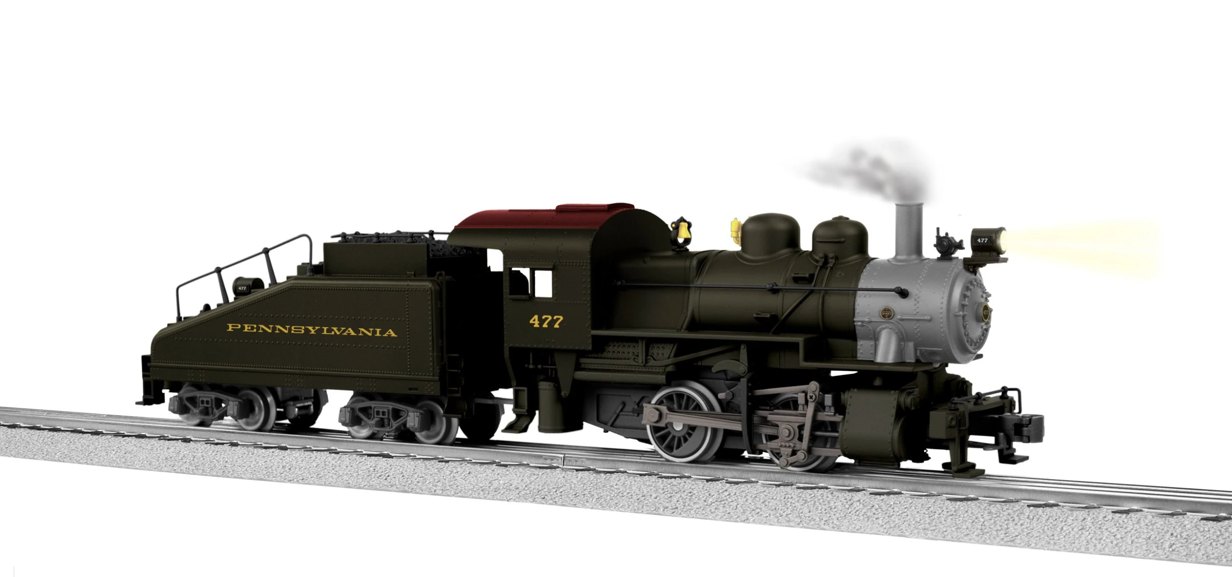 Lionel 2232080 O Scale LEGACY 0-4-0 Steam Locomotive Pennsylvania PRR 477 BTO 1 Lionel 2232080 O Scale LEGACY 0-4-0 Steam Locomotive Pennsylvania PRR 477 BTO