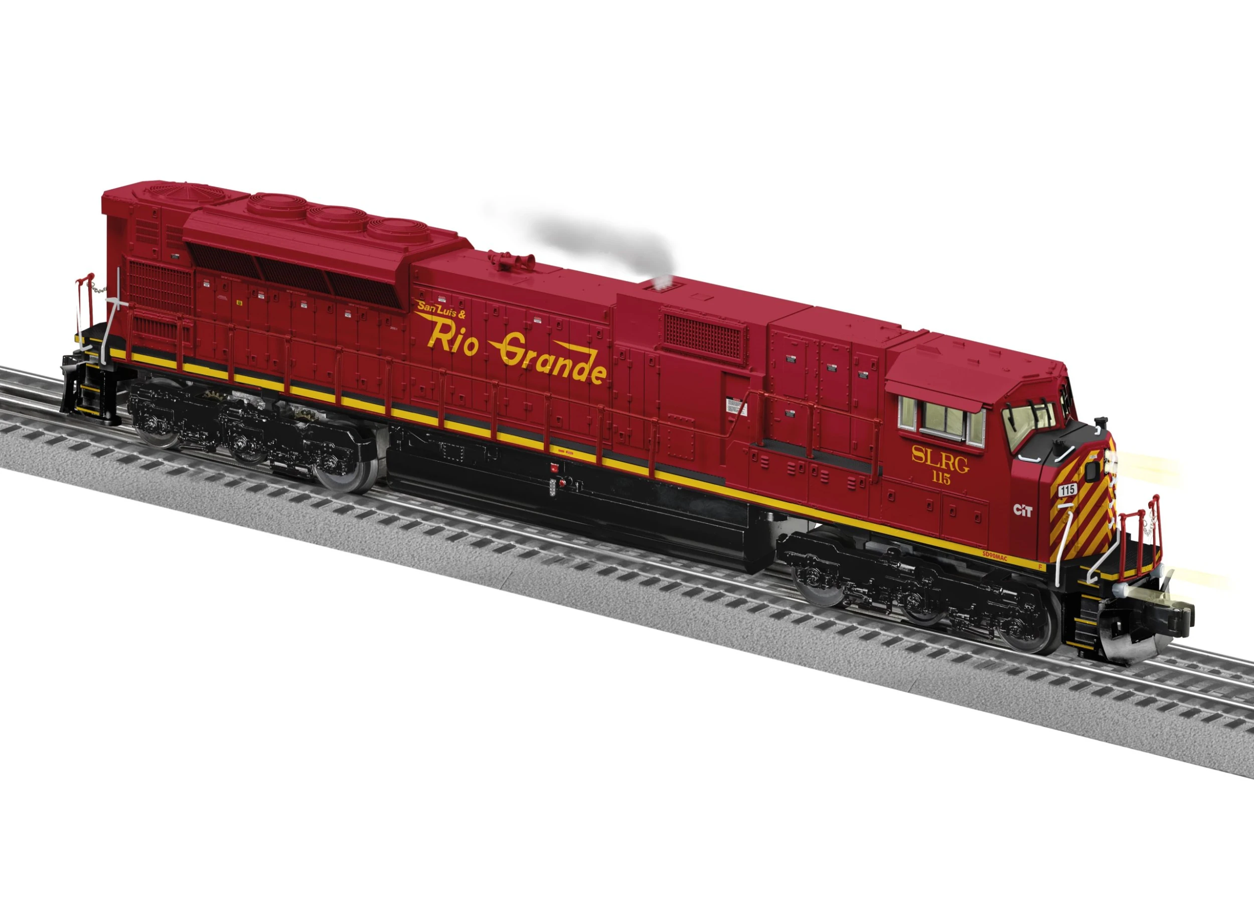 Lionel 2233681 O Scale LEGACY EMD SD90MAC San Luis & Rio Grande SLRG 115 BTO 1 Lionel 2233681 O Scale LEGACY EMD SD90MAC San Luis & Rio Grande SLRG 115 BTO