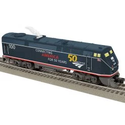 Lionel 2234010 O Gauge LionChief 2.0 GE P42 Genesis Amtrak 50th Anniversary 100