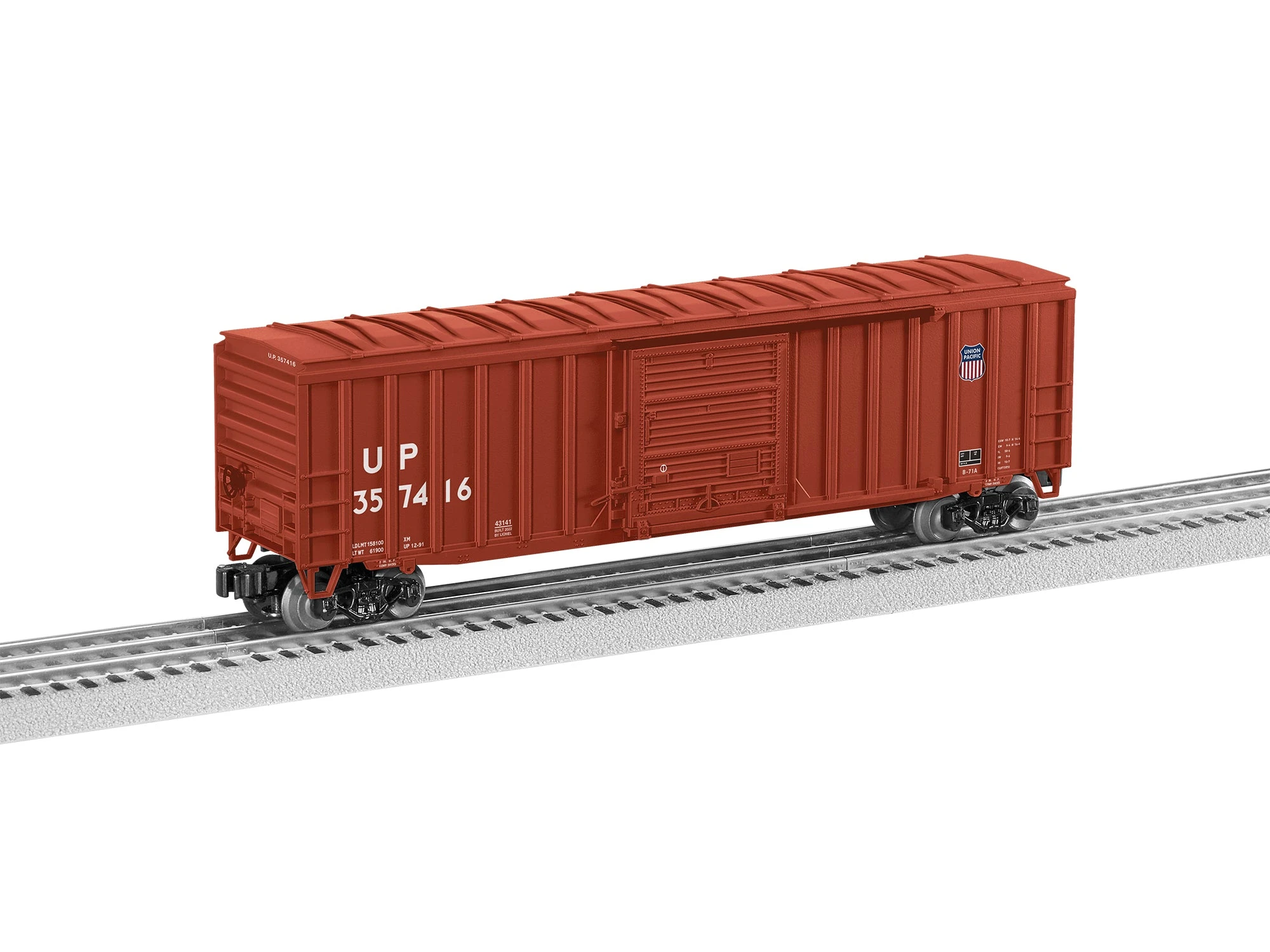 Lionel 2243141 Standard O Gauge Modern Boxcar Union Pacific UP 357416 1 Lionel 2243141 Standard O Gauge Modern Boxcar Union Pacific UP 357416