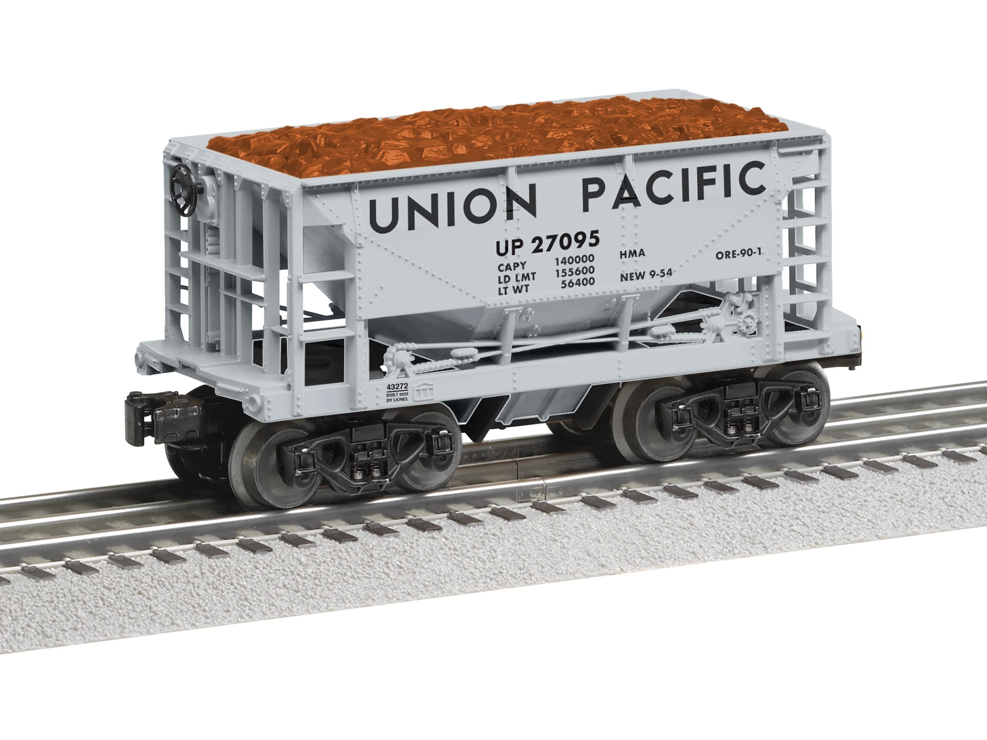 Lionel 2243270 O Gauge Union Pacific UP Ore Car 6 Pack #2 6 Lionel 2243270 O Gauge Union Pacific UP Ore Car 6 Pack #2 - Image 6
