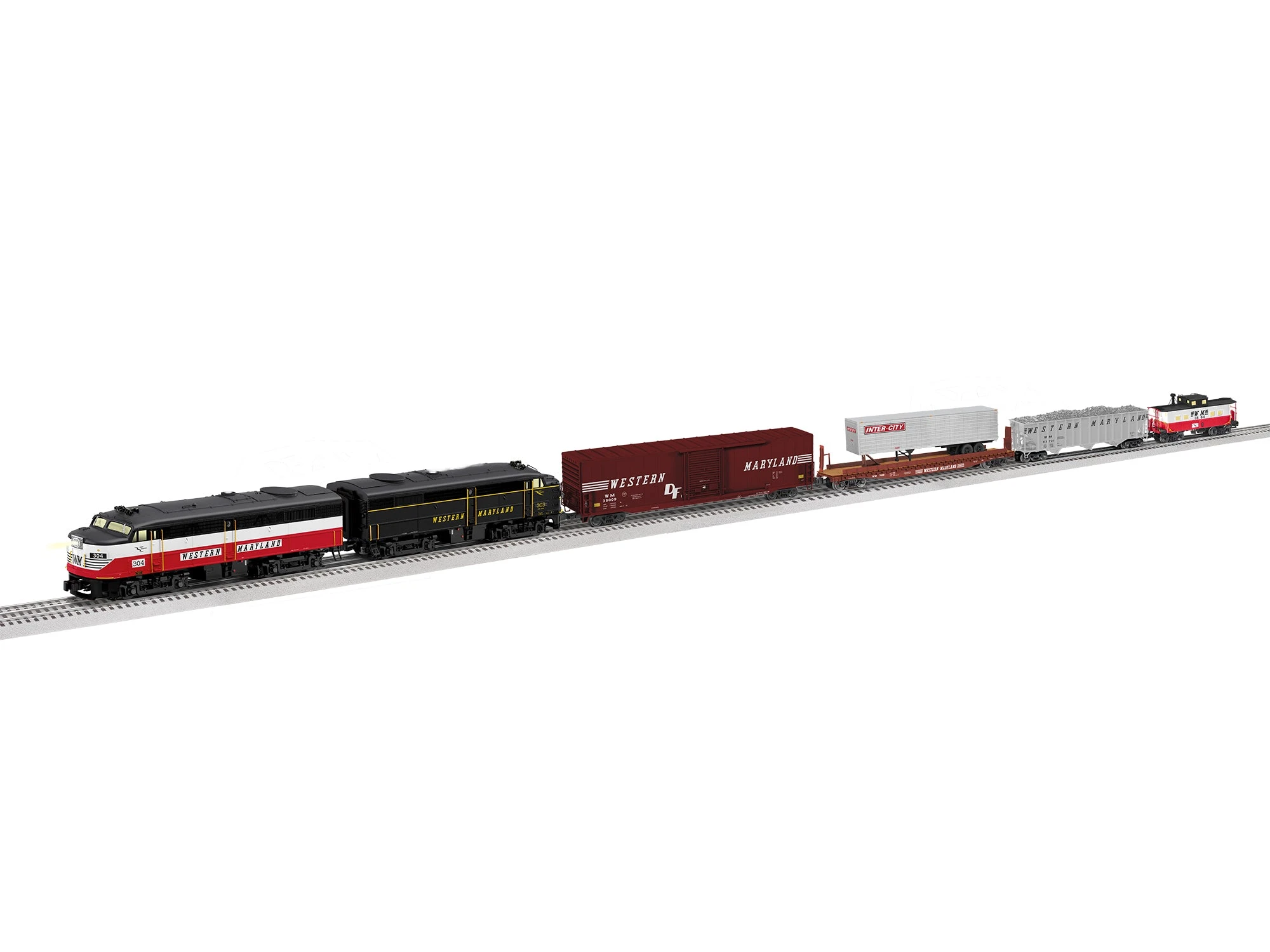 Lionel 2322020 O Scale LEGACY Western Maryland WM Hagerstown Hotshot Set BTO 1 Lionel 2322020 O Scale LEGACY Western Maryland WM Hagerstown Hotshot Set BTO