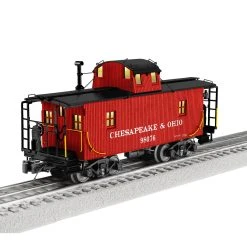 Lionel 2326280 O Gauge Wood Caboose Chesapeake & Ohio C&O 98076