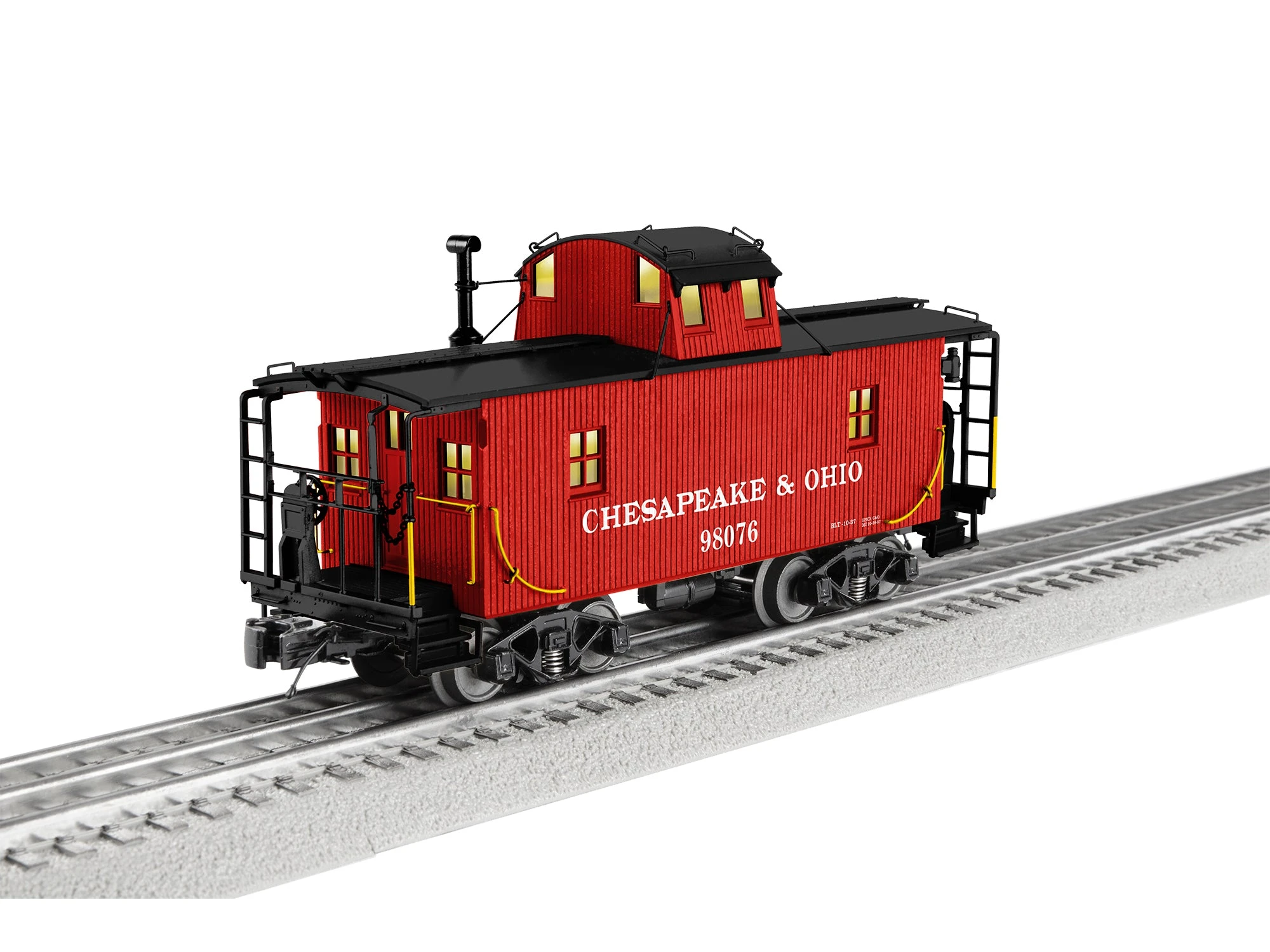 Lionel 2326280 O Gauge Wood Caboose Chesapeake & Ohio C&O 98076 1 Lionel 2326280 O Gauge Wood Caboose Chesapeake & Ohio C&O 98076