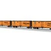 Lionel 2326300 O Scale Vision Reefer Car 3 Pack Santa Fe ATSF