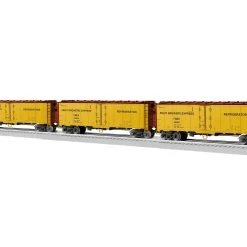Lionel 2326310 O Scale Vision Reefer Car 3 Pack Fruit Growers Express FGE