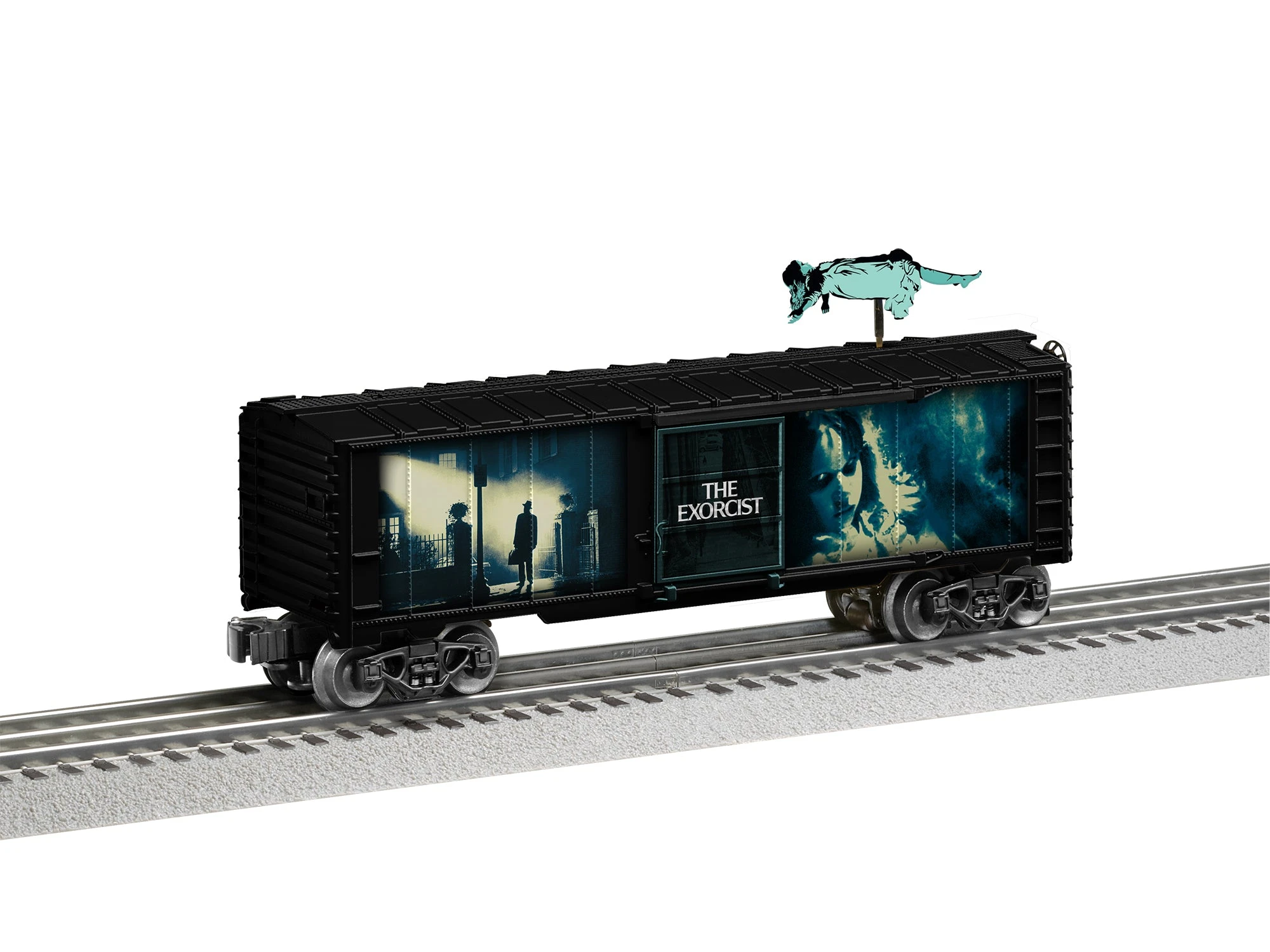 Lionel 2328190 O Gauge Exorcist Floating Reagan Boxcar 1 Lionel 2328190 O Gauge Exorcist Floating Reagan Boxcar
