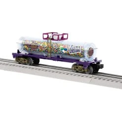 Lionel 2328410 O Gauge Willy Wonka Ever Lasting Gobstopper Tank Car