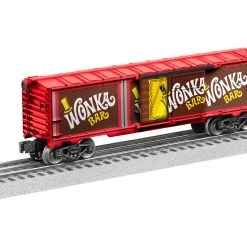 Lionel 2328490 O Gauge Willy Wonka Golden Ticket Boxcar