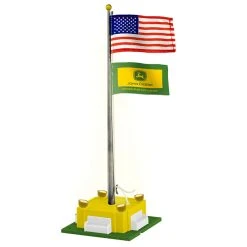 Lionel 2329250 O Gauge Flagpole With Nothing Runs Like A Deere Flag