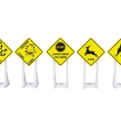Lionel 2330010 O Gauge Unique Railroad Signs 5 Pack #2