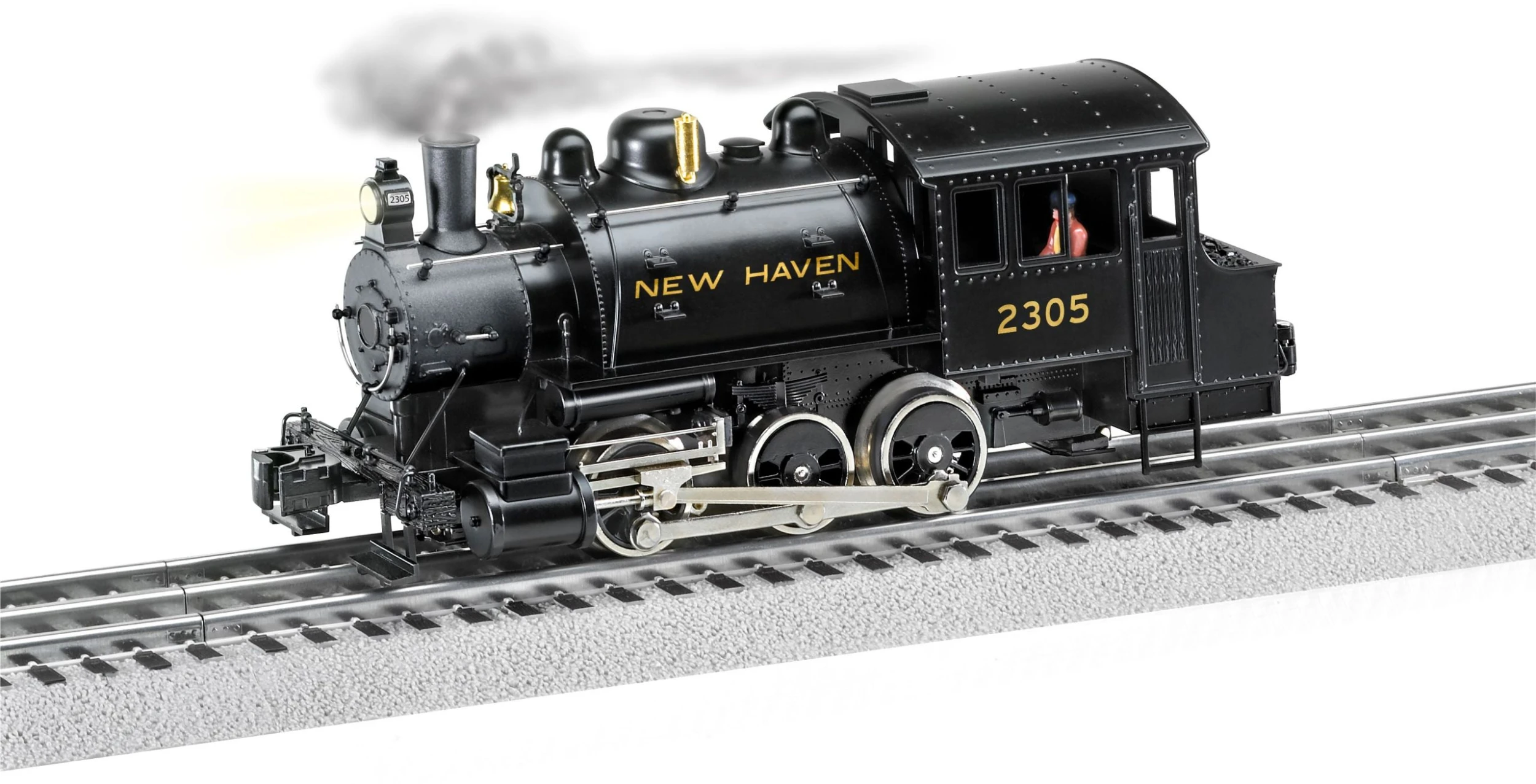 Lionel 2332040 O Gauge Lionchief Plus 2.0 0-6-0T Steam Loco New Haven NH 2305 1 Lionel 2332040 O Gauge Lionchief Plus 2.0 0-6-0T Steam Loco New Haven NH 2305