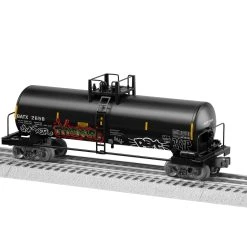 Lionel 2343041 Standard O Gauge Unibody Tank Car With Graffiti GATX 2658