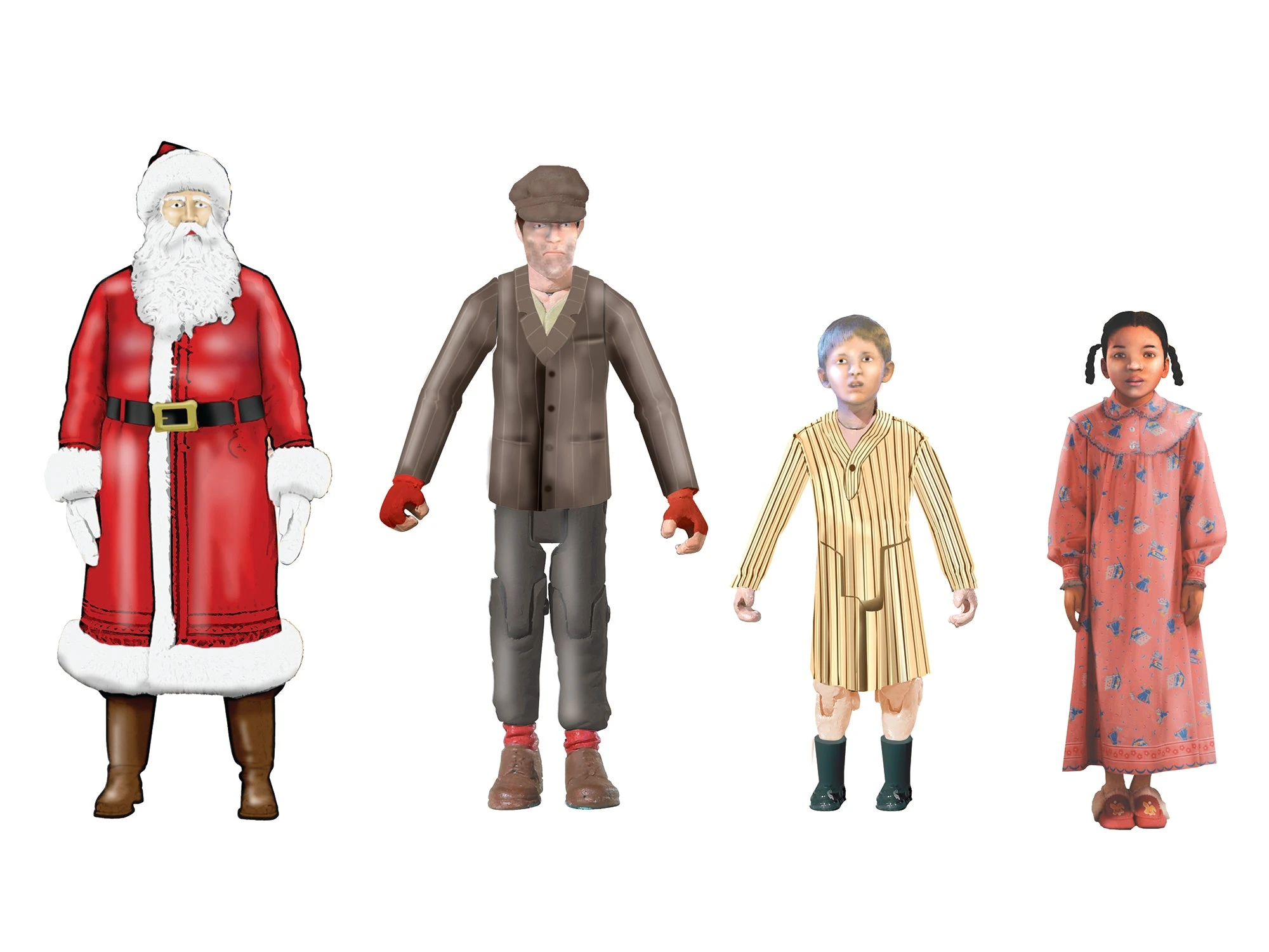 Lionel 6-14273 O Gauge Polar Express™ Figures Add-On Figures Santa & Children 1 Lionel 6-14273 O Gauge Polar Express™ Figures Add-On Figures Santa & Children