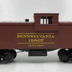 Lionel 6-19807 O Gauge Illuminated Extended Vision Caboose With Smoke Pennsylvania Railroad PRR NOS