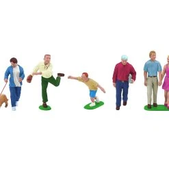 Lionel 6-24191 O Gauge Park People, Pewter Figures