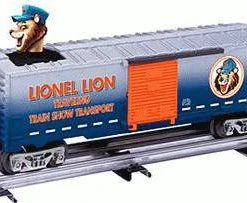 Lionel 6-26782 O Gauge Lionel Lion Bobbing Head Boxcar - NOS