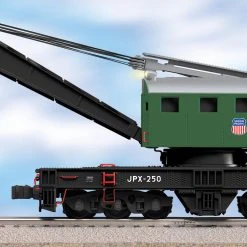 Lionel 6-29804 O Gauge Union Pacific Crane Car With TMCC Command Control - NOS