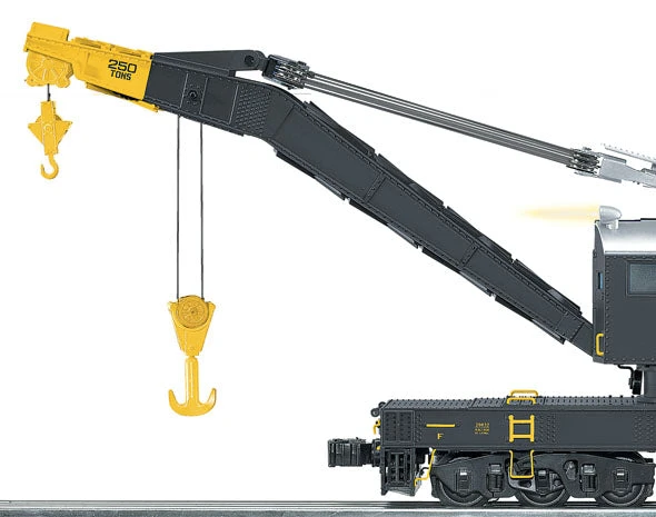 Lionel 6-29832 O Gauge Chessie System Crane Car With TMCC Command Control - NOS 3 Lionel 6-29832 O Gauge Chessie System Crane Car With TMCC Command Control - NOS - Image 3